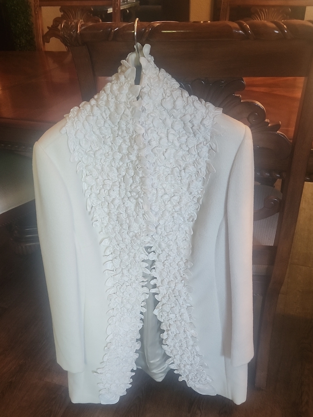 $1,300 Baby Alpaca Wool Coat